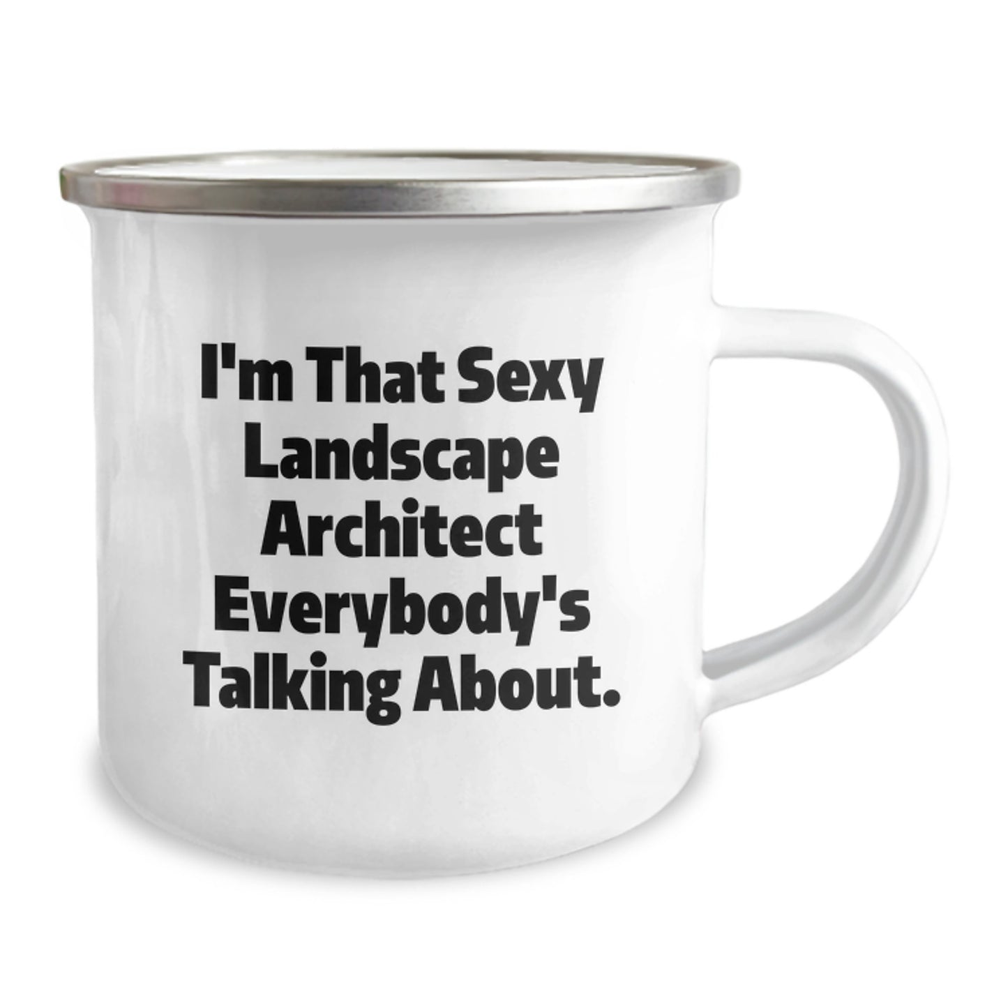 Funny Landscape Architect Gifts from Friends Christmas Unique Mugs for Landscape Architects Men - I'm That Sexy Landscape Architect Everybody's Talking About. - Image 2