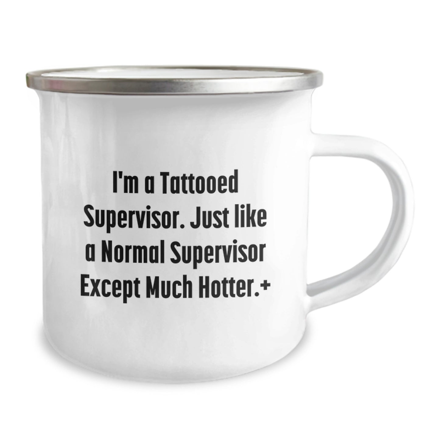 Funny Gifts from Men to Their Hot Supervisor at Christmas Time, 'I'm A Tattooed Supervisor...' - Image 2
