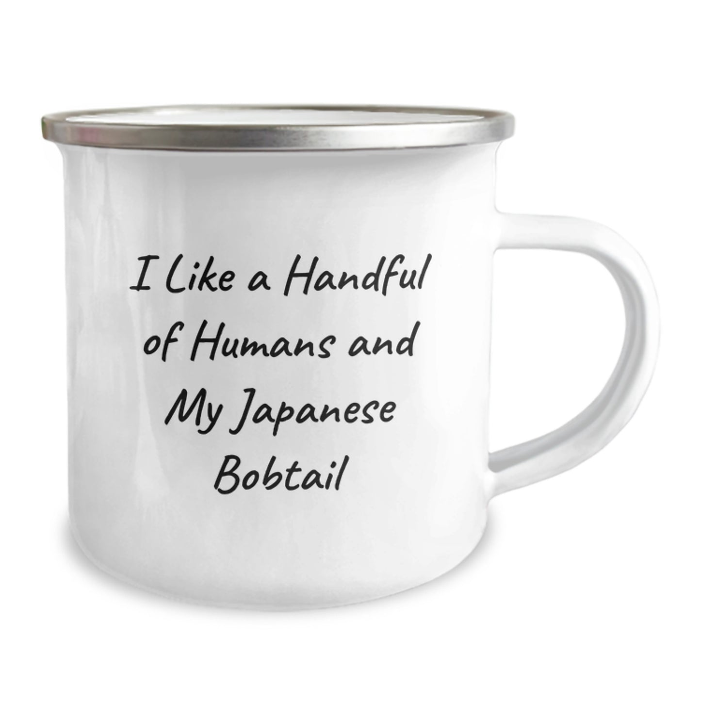 Japanese Bobtail Cat Lover Camping Mug, Funny Gift for Men, Women, or Friends, Perfect Christmas Unique Gifts from Men, Women, or Family to Japanese Bobtail Cat Enthusiasts - Image 2