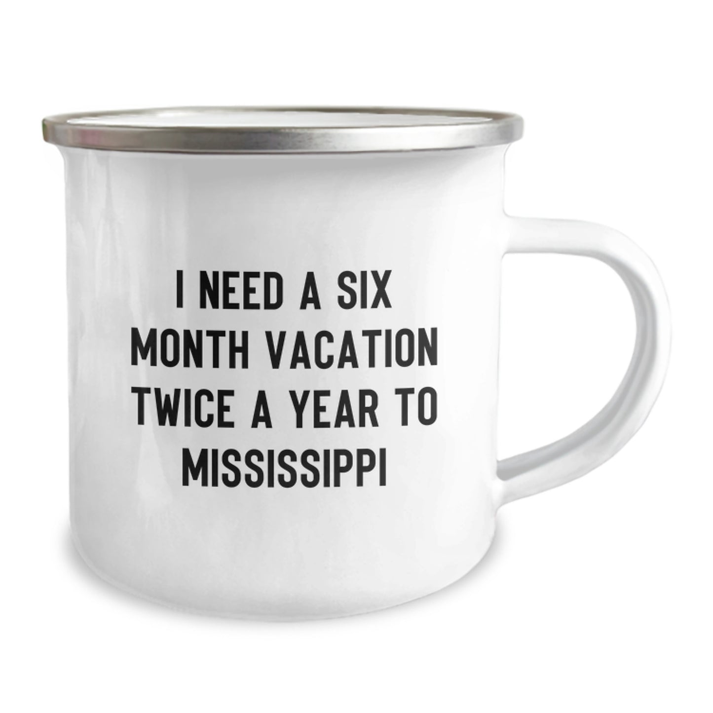 Mississippi Memories Camping Mug for Mississippi Enthusiasts, Funny Quote Gifts for Men, Women, Friends, Family from Mississippi, Christmas Unique Gifts - Image 2