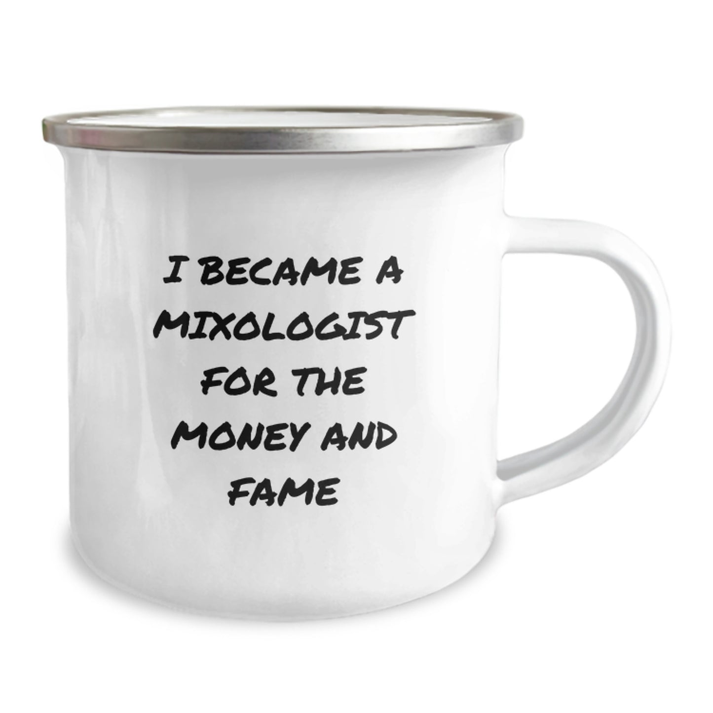 Funny Mixologist Gifts for Men, Camping Mug - Christmas Unique Gifts from Friends for Him, Perfect for Camping, Hiking, or BBQs - Image 2