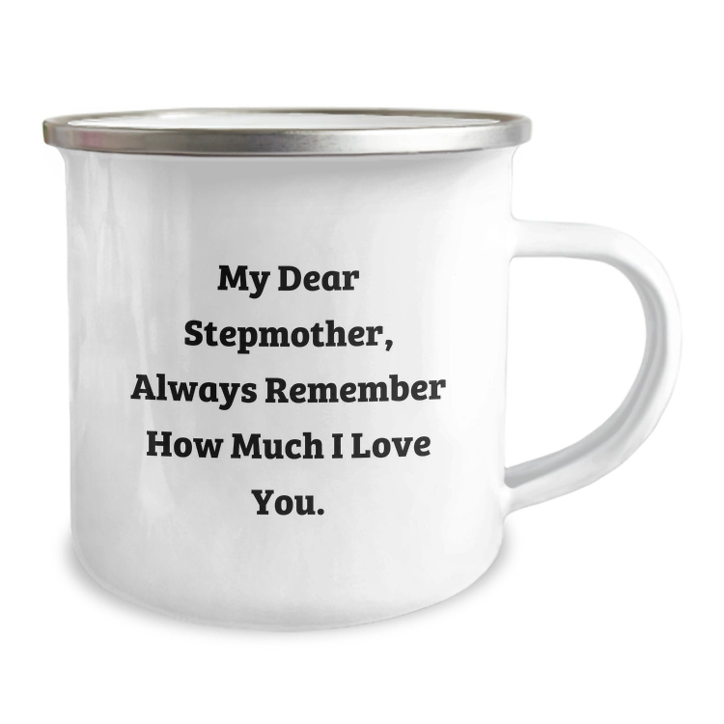 Funny Stepmother Quotes Camping Mug, Gifts for Stepmom from Family, Birthday Unique Stepmother Gifts, Cute Stepmother Mugs - Image 2