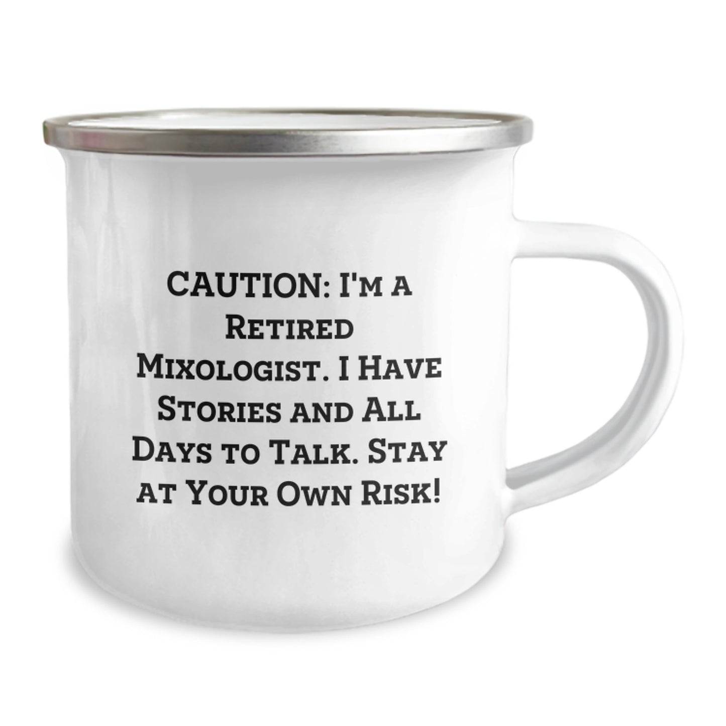 Witty Mixologist Camping Mug Gifts from Friends to Fellow Mixologists this Christmas - Image 2