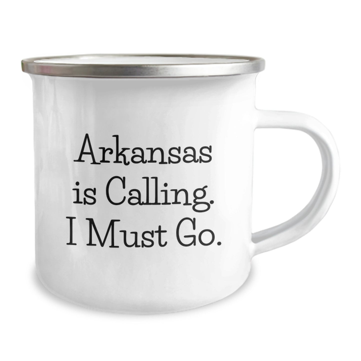 Arkansas Gifts for Men - Funny Camping Mug - Arkansas Is Calling, I Must Go - Gifts for Arkansas Lovers - Unique Christmas Unique Gifts from Friends - Best Camping Mugs - Image 2