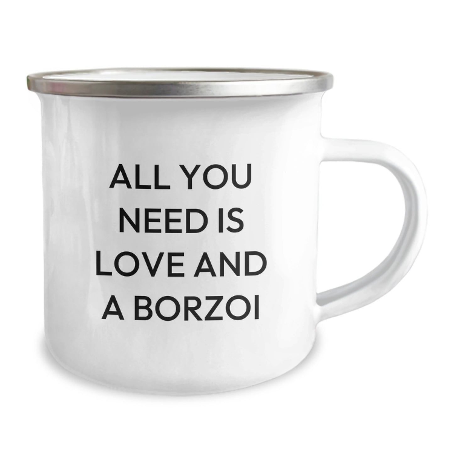 Funny Borzoi Dog Lover Gifts for Men Friends Family - All You Need Is Love And A Borzoi - Birthday Unique Gifts from - Image 2