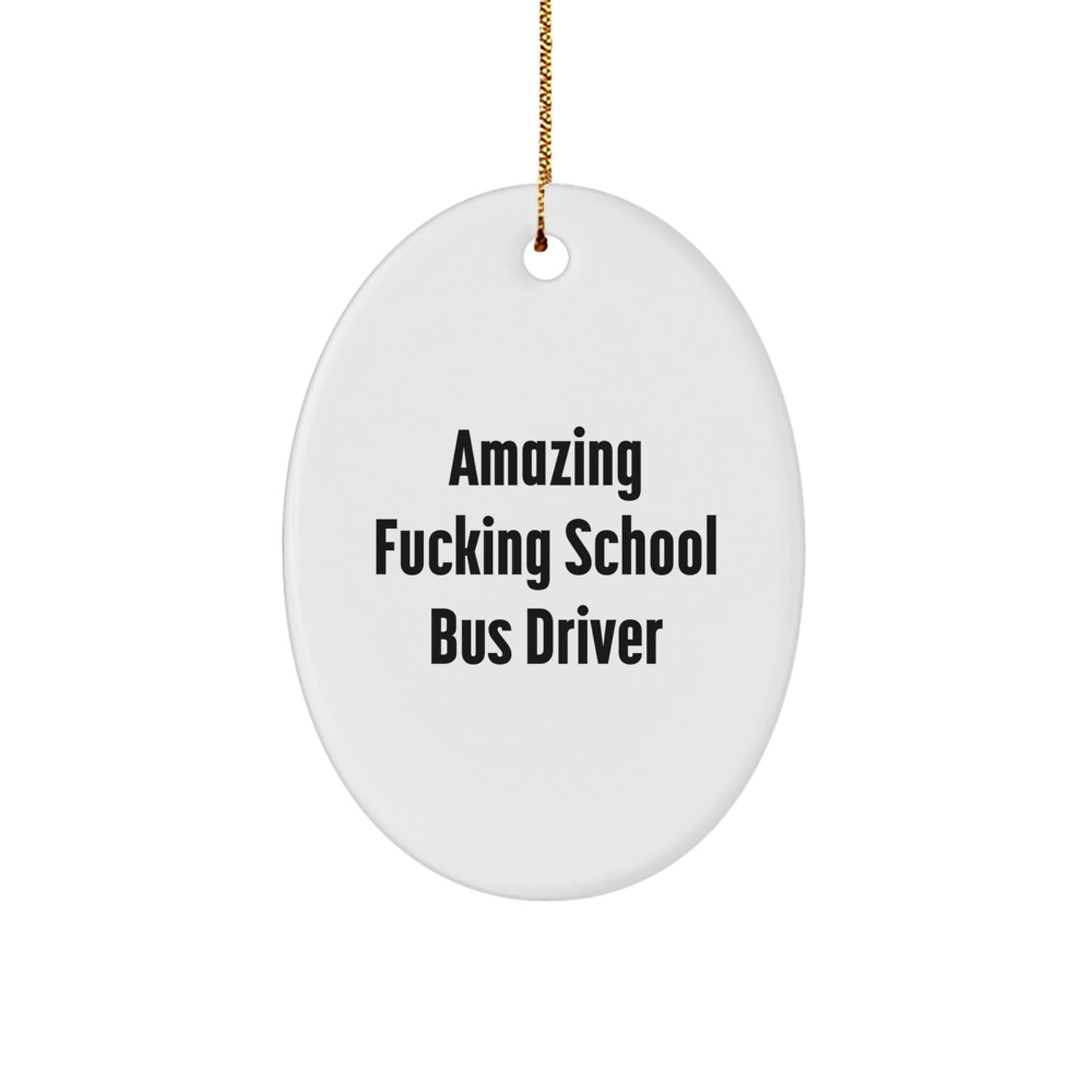 Funny School Bus Driver Gifts from Men, Christmas Unique Gifts for School Bus Drivers - Image 1