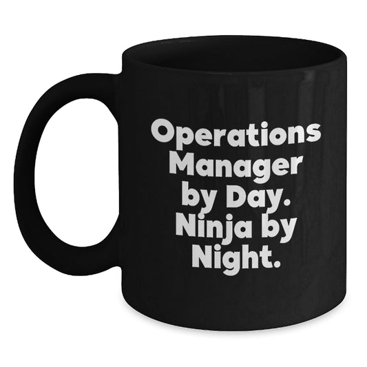 Operations Manager Ninja Gifts from Men, Unique Inspirational Birthday Unique Gifts for Him - Main