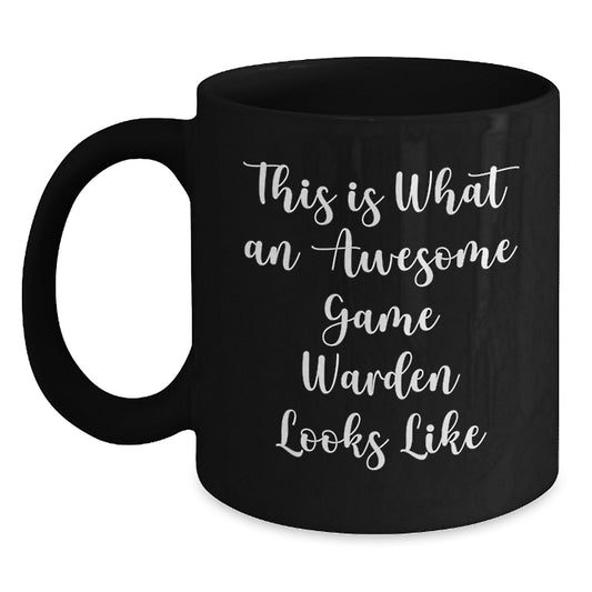 Game Warden Inspirational Mugs Gifts from Family for Men Women Friends Coworkers Graduation Unique Presents - Main