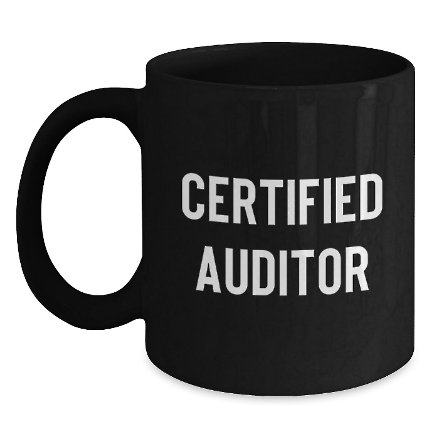 Funny Auditor Gifts from Friends, Unique Black Coffee Mugs for Certified Auditor Graduation, 'You're a-Maze-Ing!' Inspirational Quote - Main
