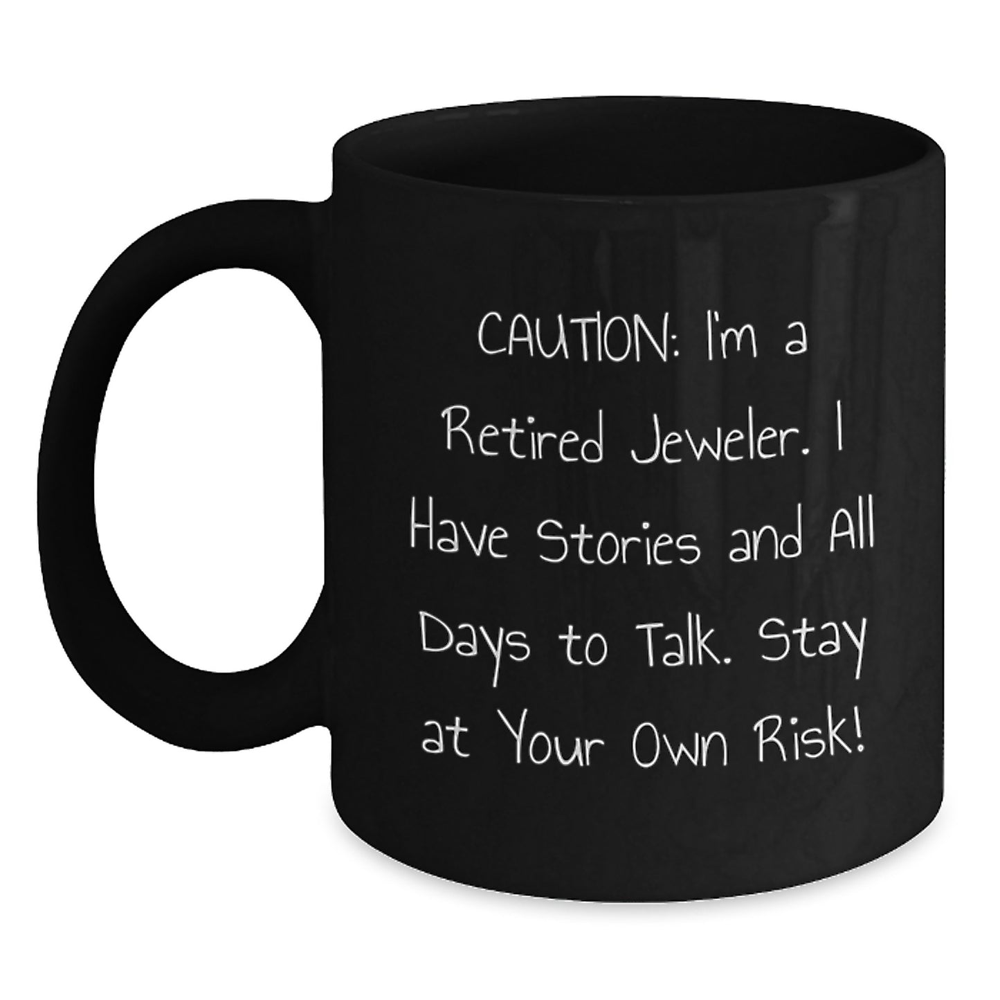 Funny Jeweler Gifts from Men to Friends - Black Coffee Mug for Christmas Unique Ideas - Main