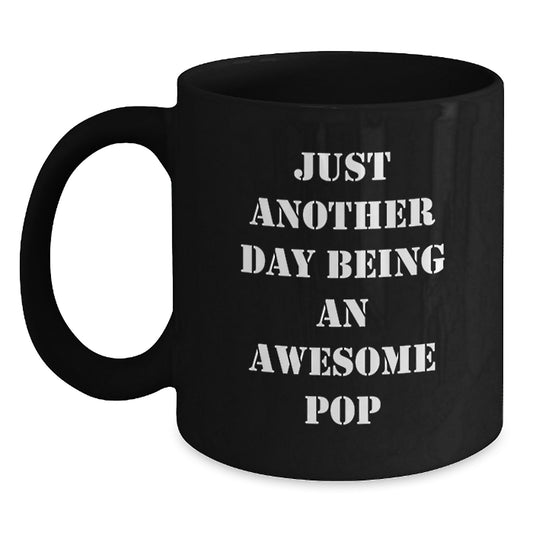 Pop Lovers' Delight, Funny Quote Coffee Mugs, Gifts from Friends, Gifts for Pop Enthusiasts, Birthday Unique Gifts - Main