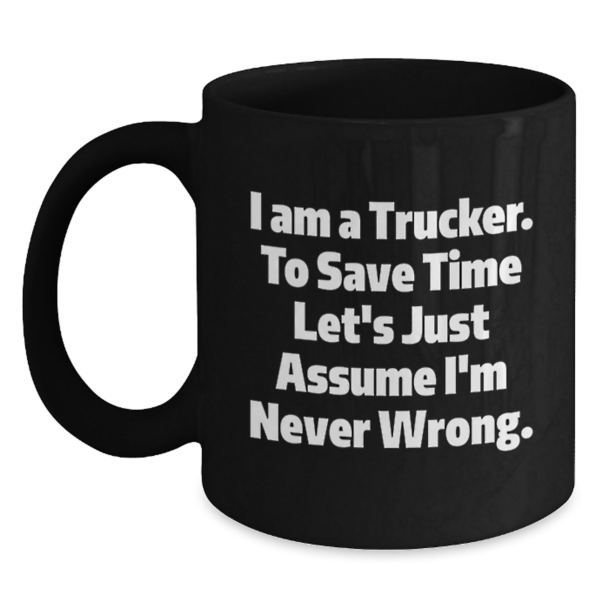 Funny Trucker Gifts from Friends Christmas Unique Mugs for Trucker Men - Main