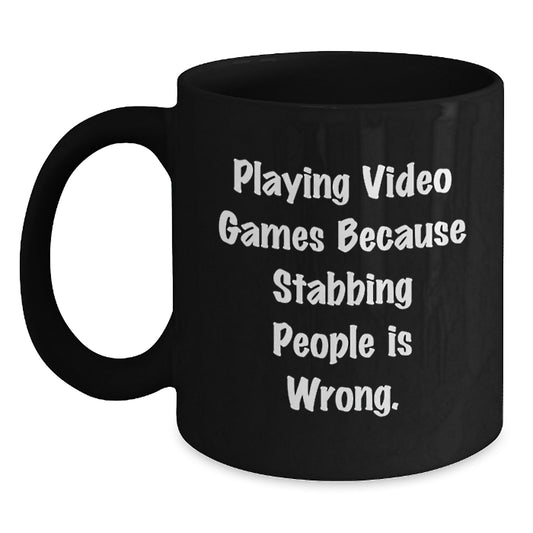 Funny Playing Video Games Mugs - Gifts for Friends Men Women from Family - Christmas Unique Inspirational Gifts - Main