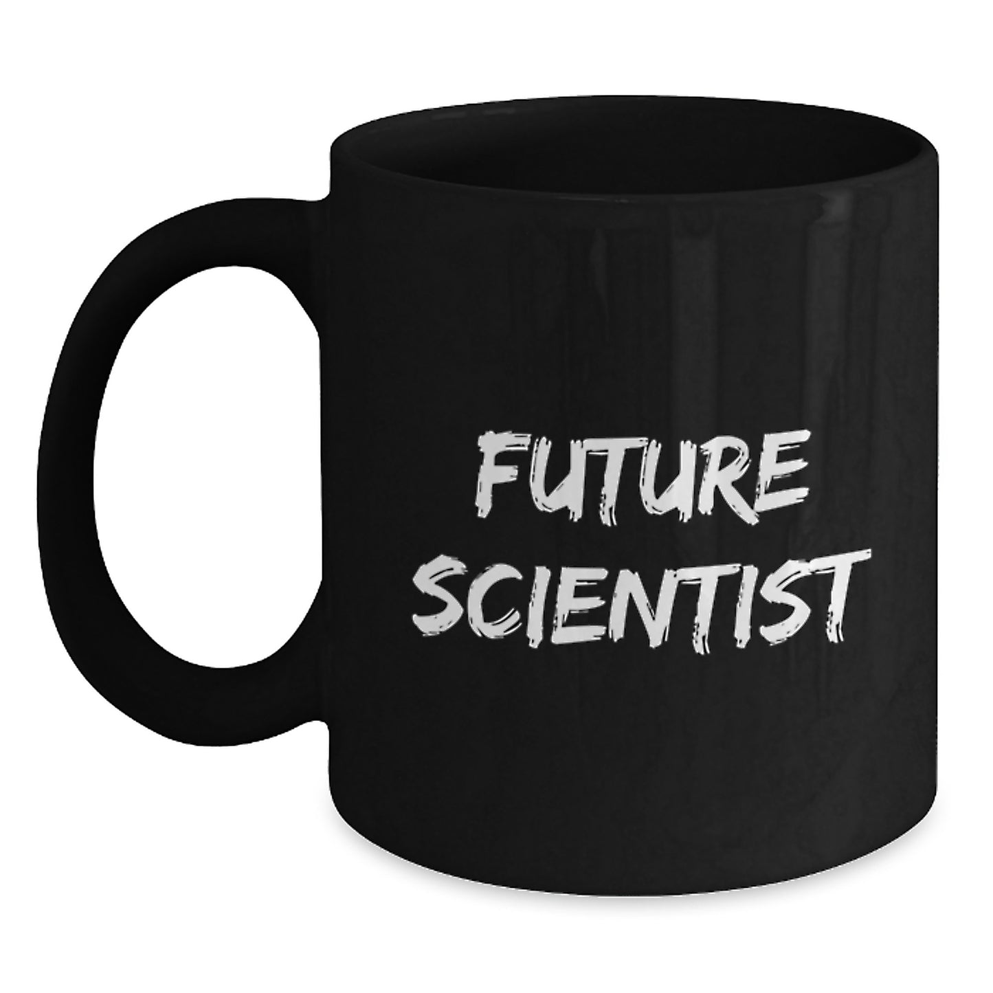 Funny Future Scientist Black Coffee Mug Gifts from Friends for Graduation - Main