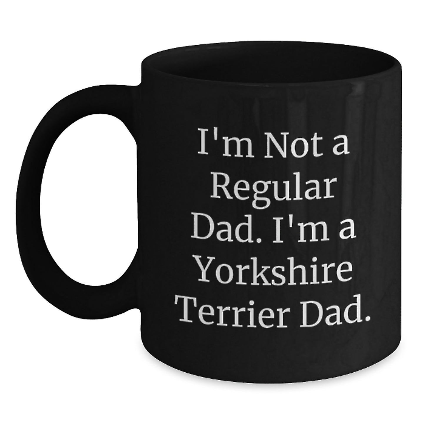 Funny Yorkshire Terrier Dog Gifts for Dad, Christmas Unique Mugs from Men to Family - Main