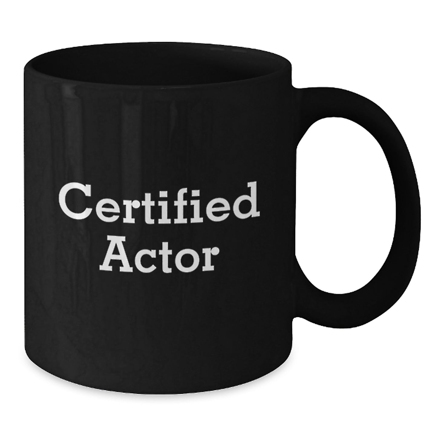 Funny Quotes for Actors, Valentine's Unique Gifts from Friends, Black Coffee Mugs for Actor Lovers - Additional