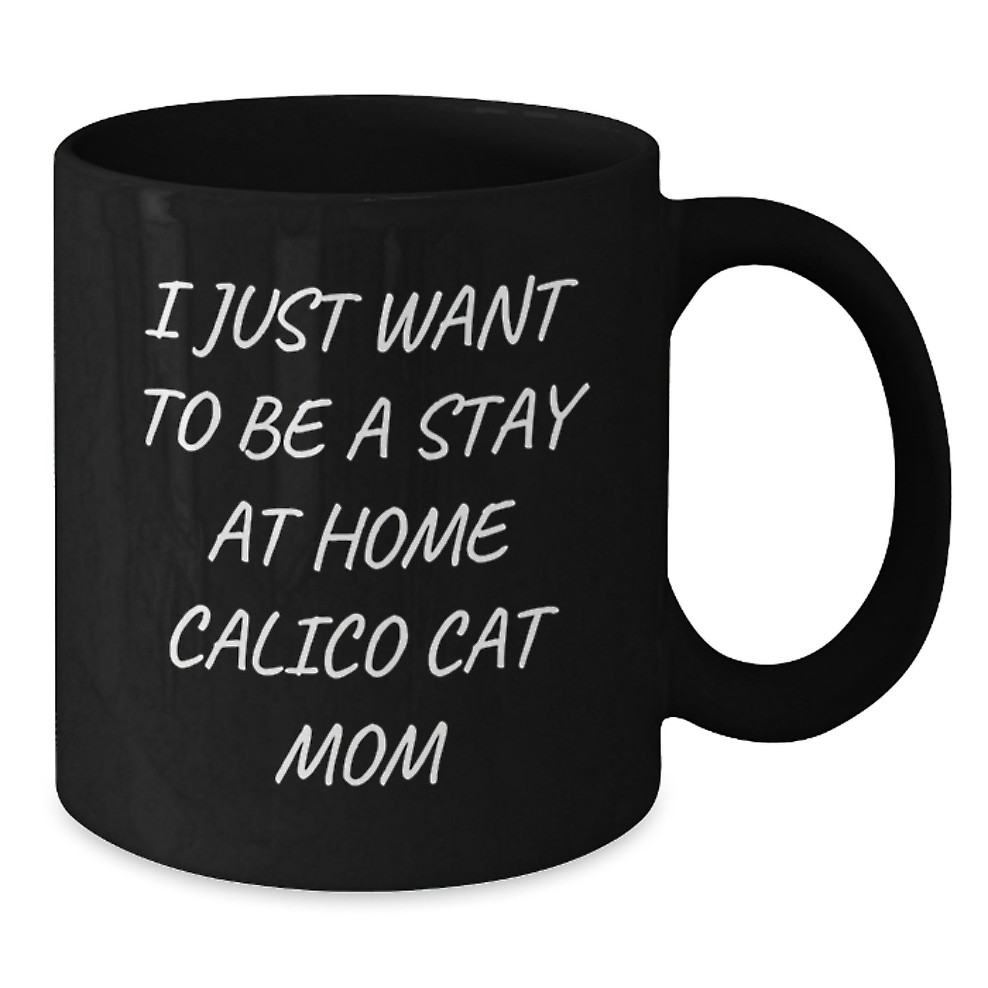 Calico Cat Mom Funny Gifts from Friends, Gifts for Her, 11oz/15oz Black Coffee Mug, Perfect Graduation Unique Gifts for Calico Cat Lovers - Additional