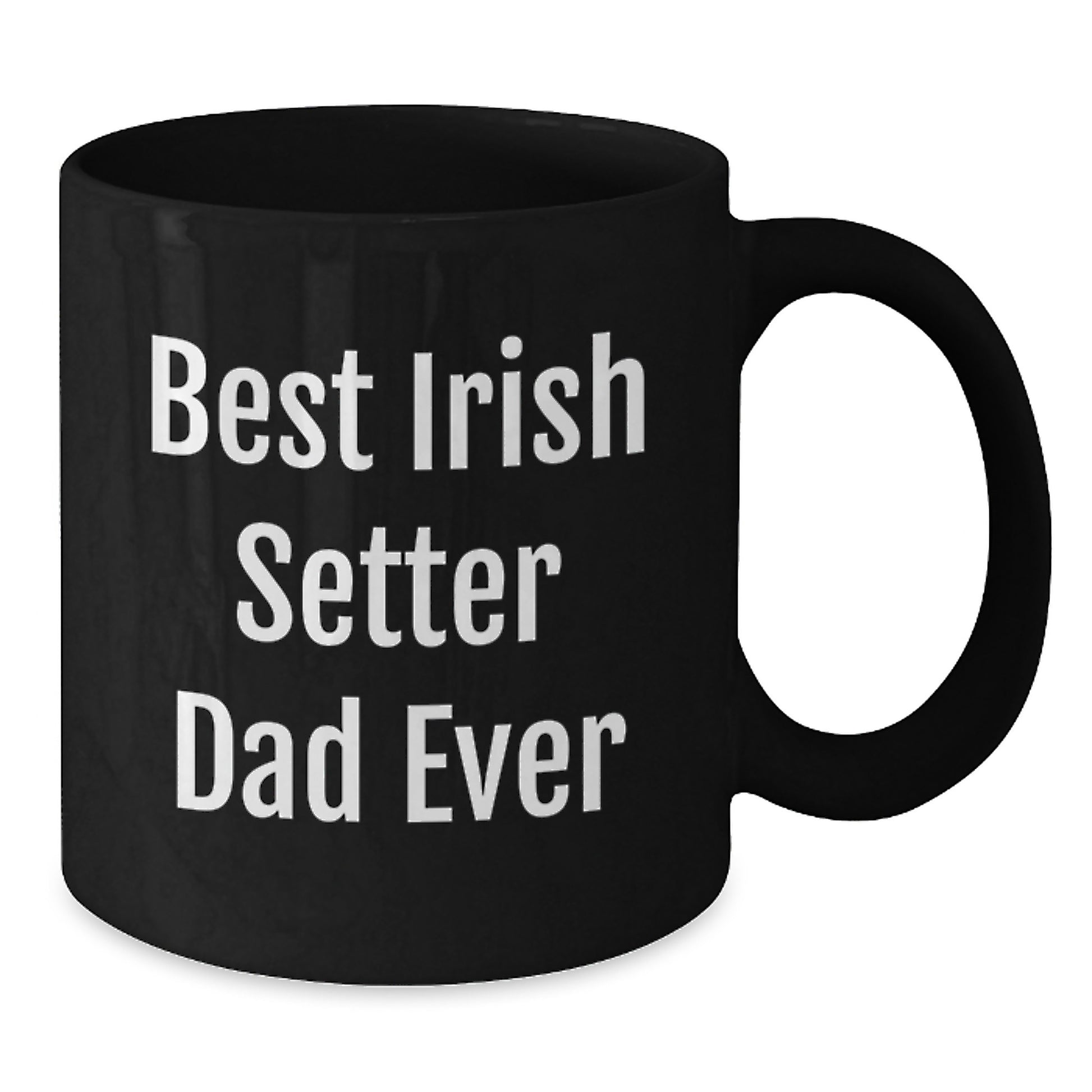 Irish Setter Dad Ever Funny Gifts from Men to Irish Setter Dog Lovers Graduation Unique Mugs - Additional