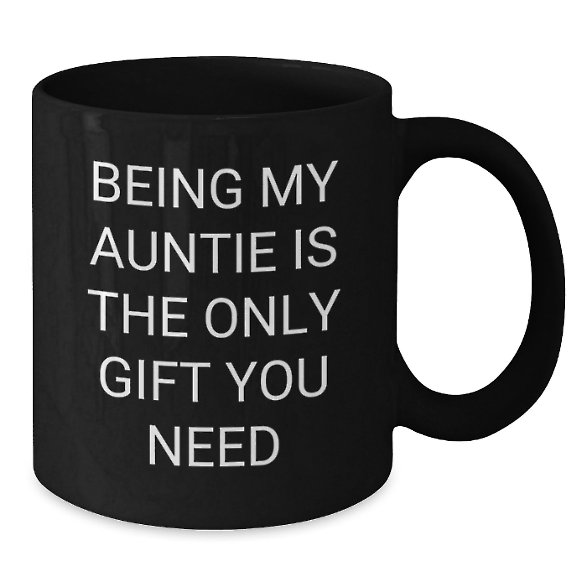 Funny Auntie Quotes Black Coffee Mugs Gifts for Women from Family - Additional