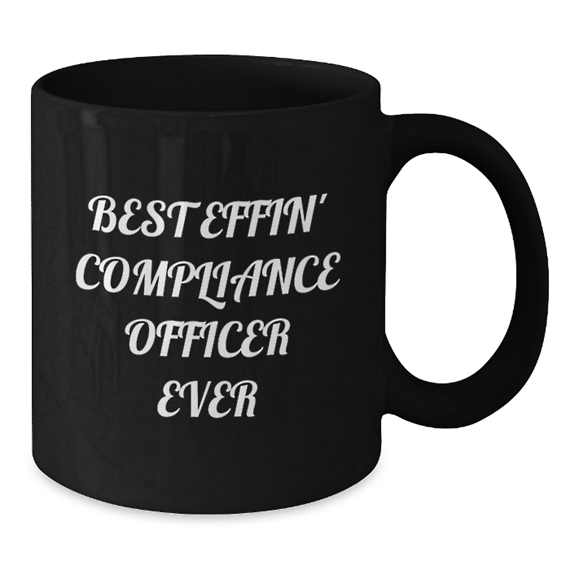 Funny Compliance Officer Gifts for Men, Unique Black Coffee Mugs with Best Effin' Quote, Christmas Memorable Presents from Friends, Coworkers, Family - Additional