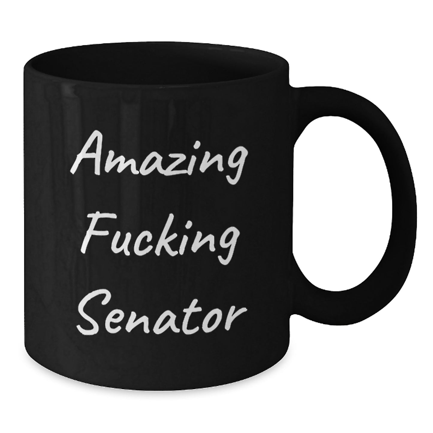 Funny Senator Quotes Black Coffee Mugs Gifts for Senator Friends Family Christmas - Additional