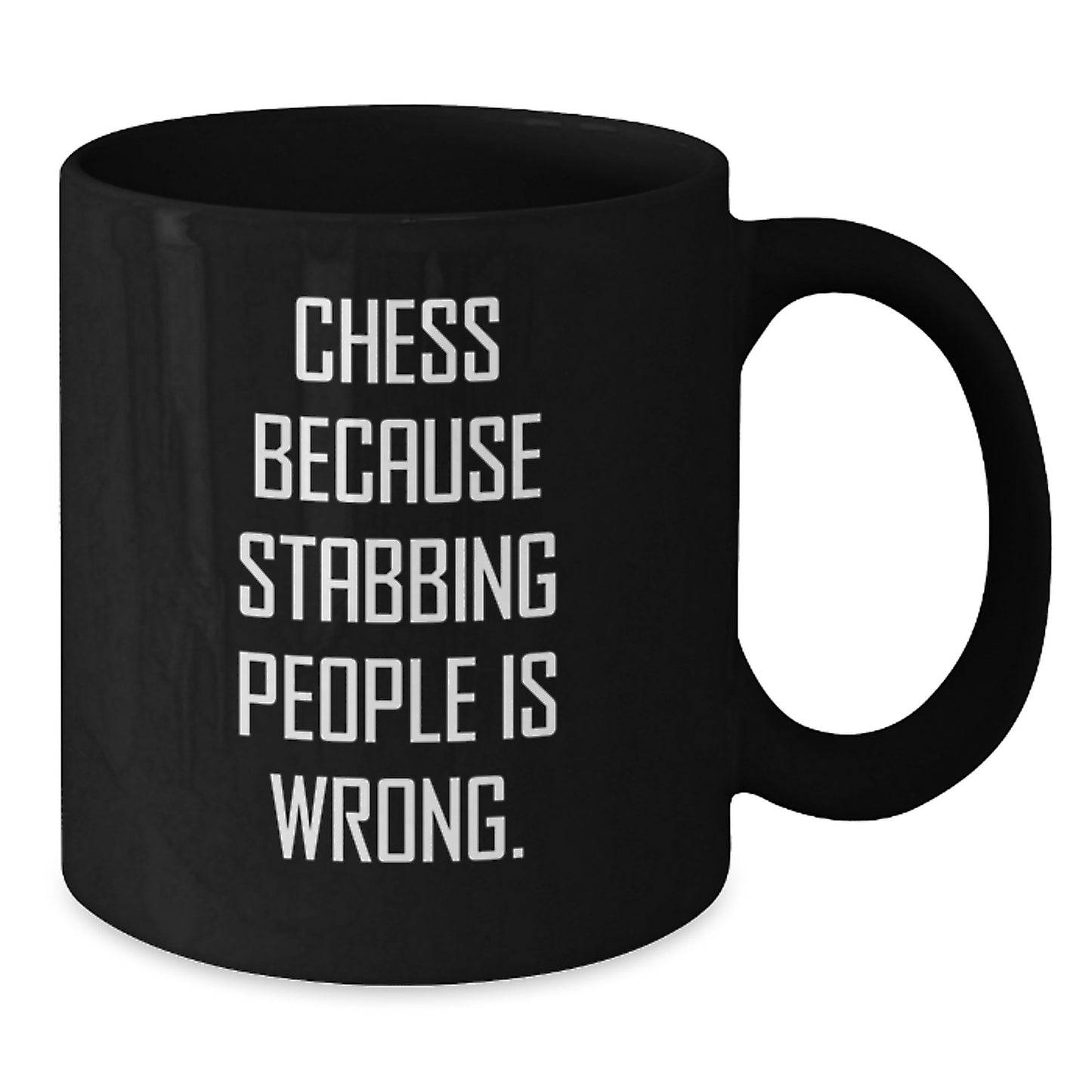 Funny Chess Gift Ideas, Black Coffee Mug, Christmas Unique Gifts from Men to Chess Friends - Additional