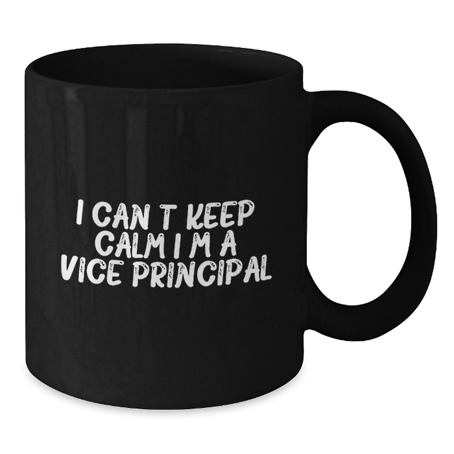 Funny Vice-principal Gifts from Friends and Family for Vice-principal - I Can't Keep Calm I'm A Vice-principal Black Coffee Mug - Additional