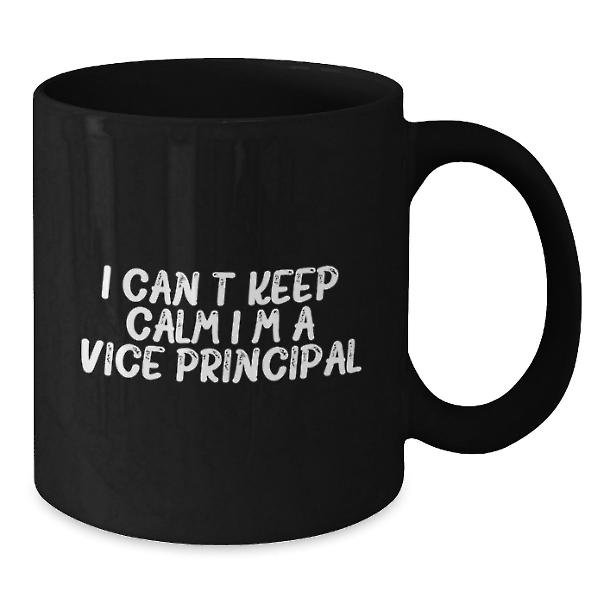 Funny Vice-principal Gifts from Friends and Family for Vice-principal - I Can't Keep Calm I'm A Vice-principal Black Coffee Mug - Additional