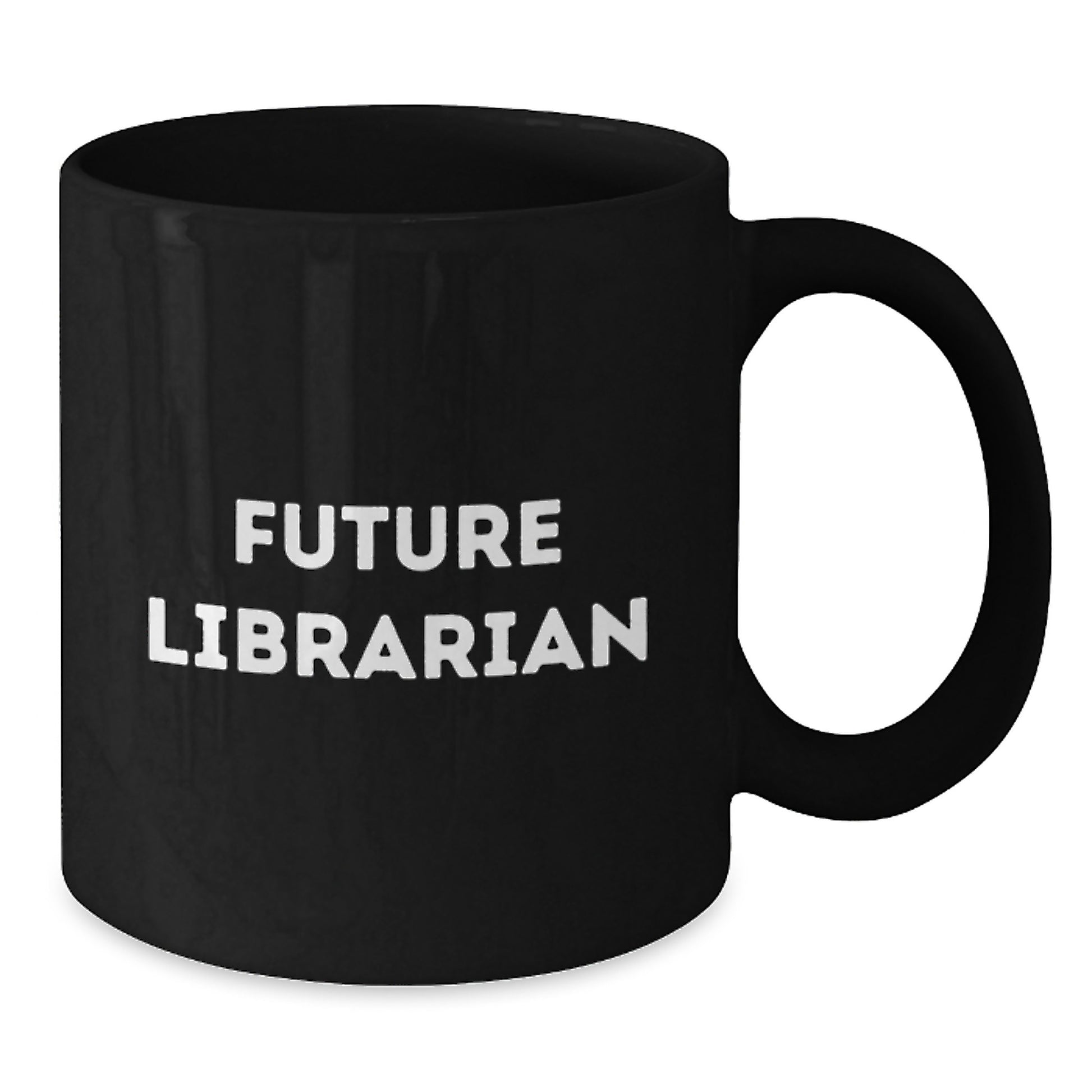 Funny Librarian Gifts for Friends, Unique Black Coffee Mug Quote, Gifts from Coworkers, Holiday Season - Additional
