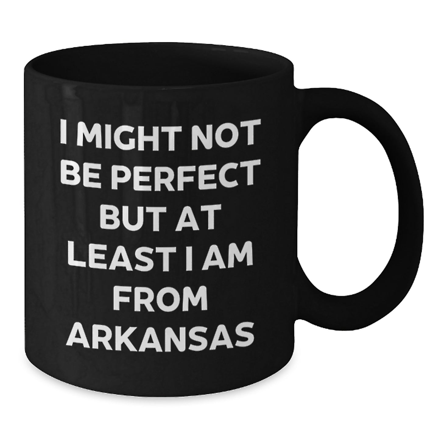 Arkansas Black Coffee Mugs with Funny Quote Gifts for Men from Arkansas, Unique Christmas Memorable Presents for Women - Additional