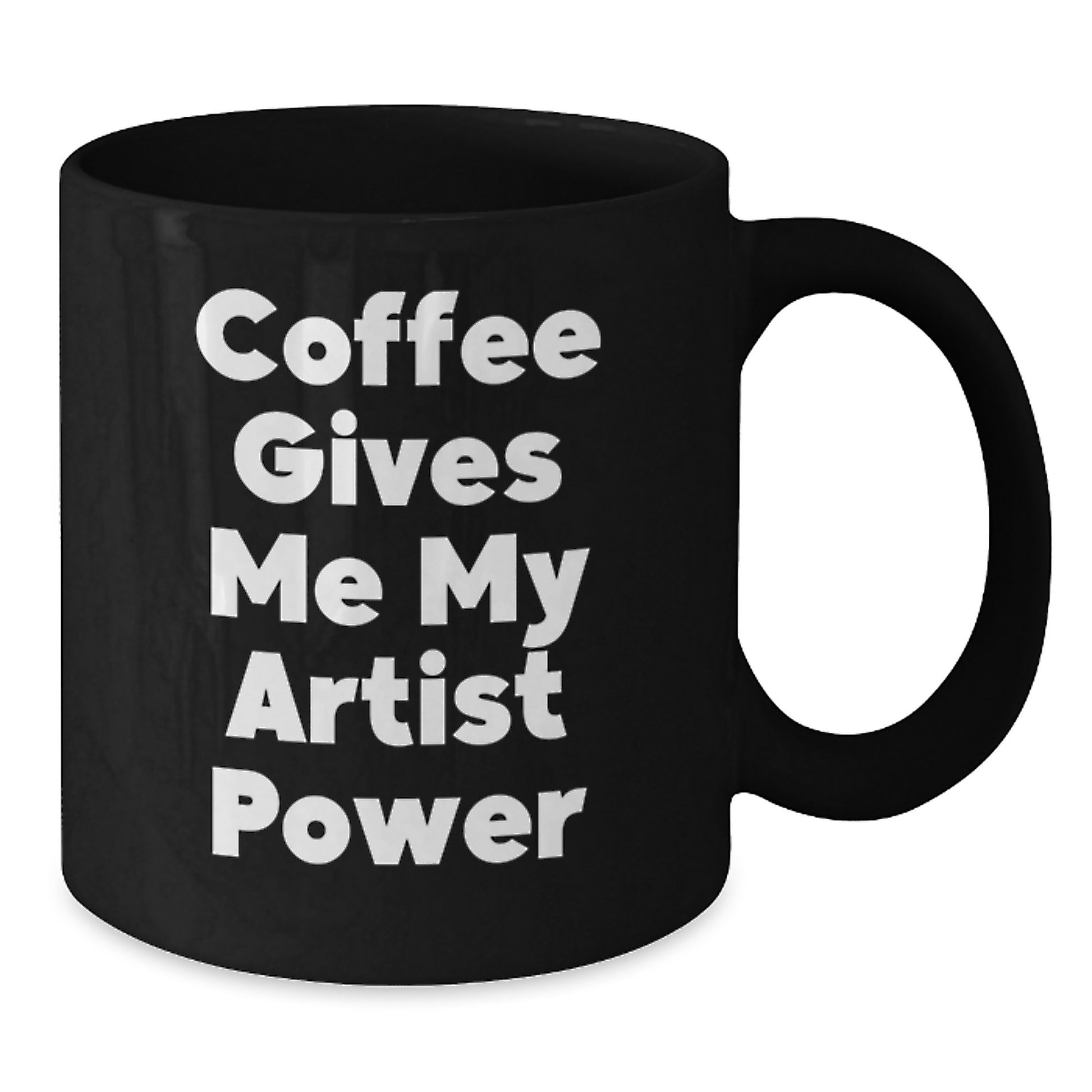 Artist Black Coffee Mug Funny Quote Christmas Unique Gifts from Friends for Artist - Additional
