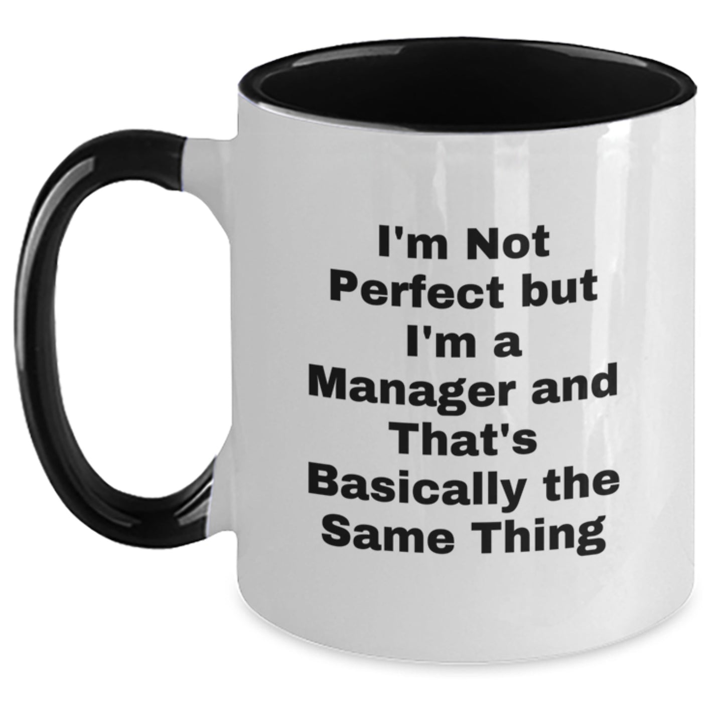 Funny Two Tone Coffee Mug Gifts from Men to Boss, Perfect for Manager Appreciation Christmas Unique Gifts - Main