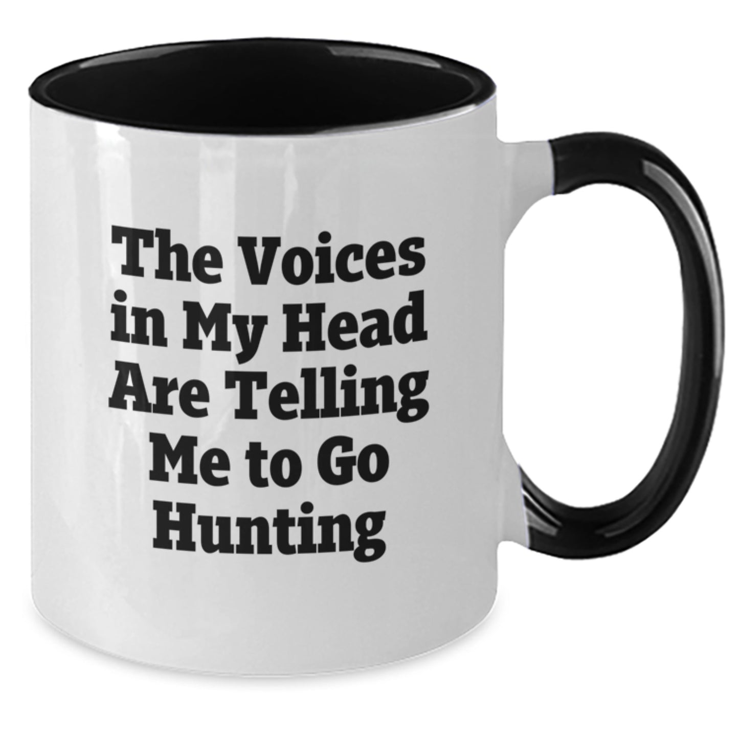 Funny Hunting Quote Gifts from Family to Hunting Men, Two Tone Coffee Mug for Hunting Buddies, Graduation Unique Gifts - Additional