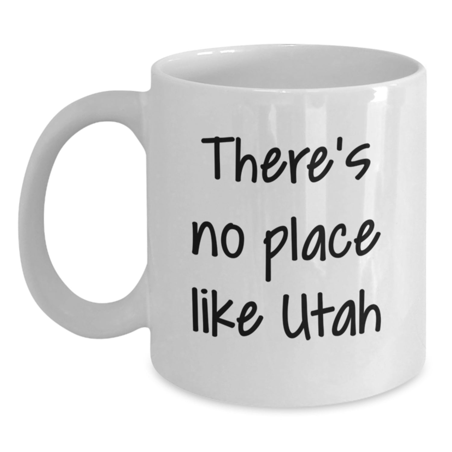 Funny Utah Gifts for Friends, Men, and Women from Utah Lovers - White Coffee Mug, Perfect for Christmas Morning - Main