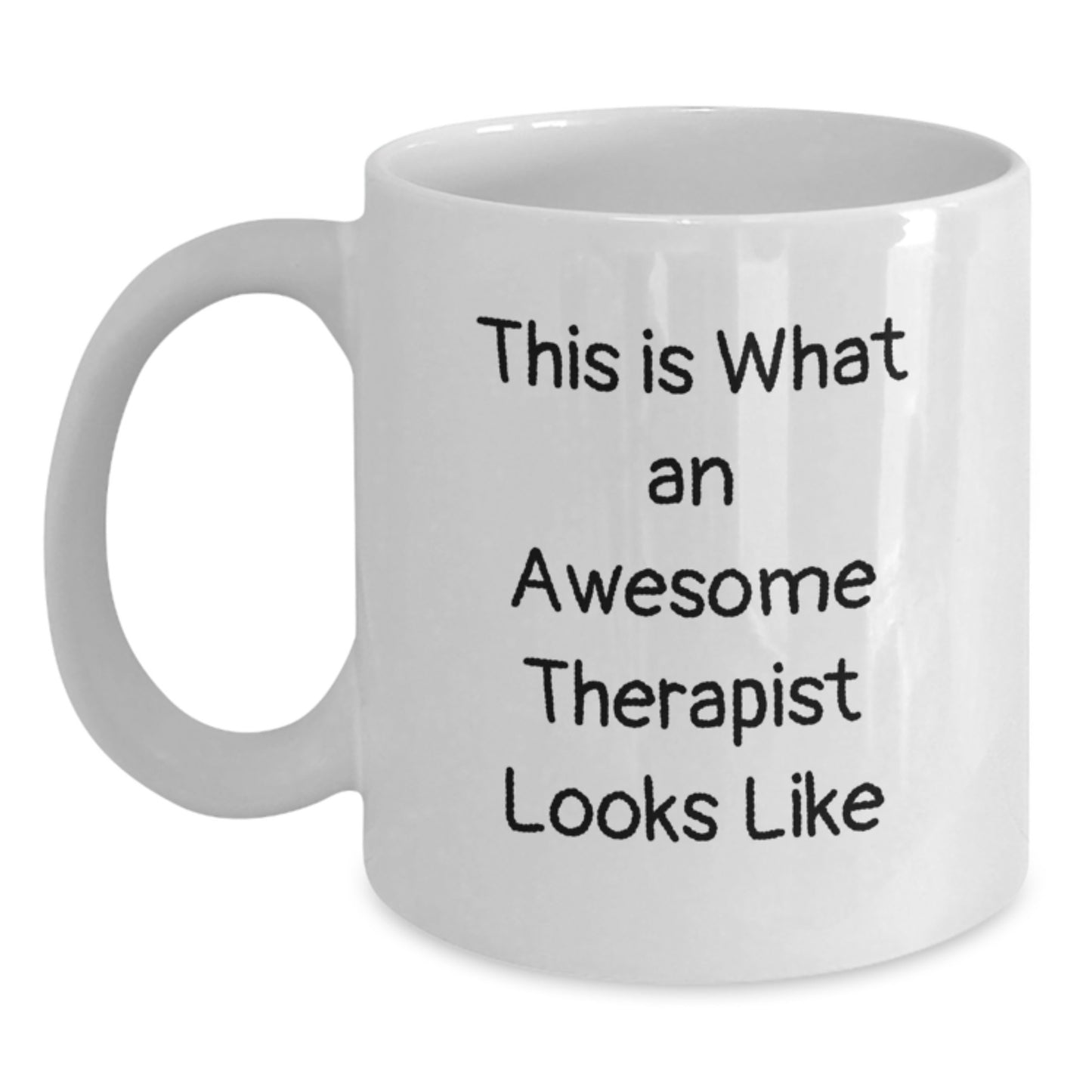 Funny Therapist Gifts from Men for Therapist White Coffee Mug - Christmas Unique Gifts - Main