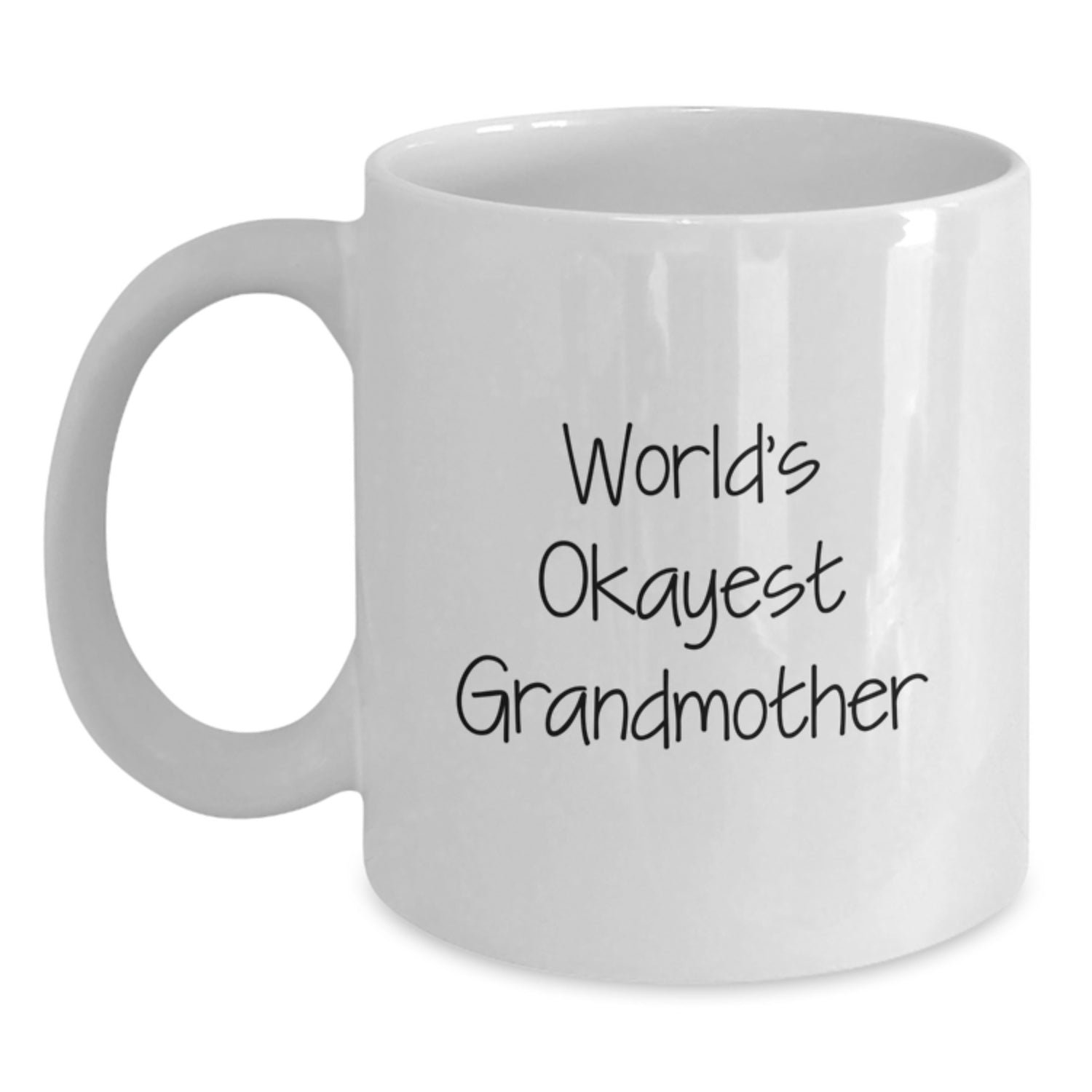Funny Grandmother Gifts from Men to Women, White Coffee Mug, Christmas Unique Gifts - Main