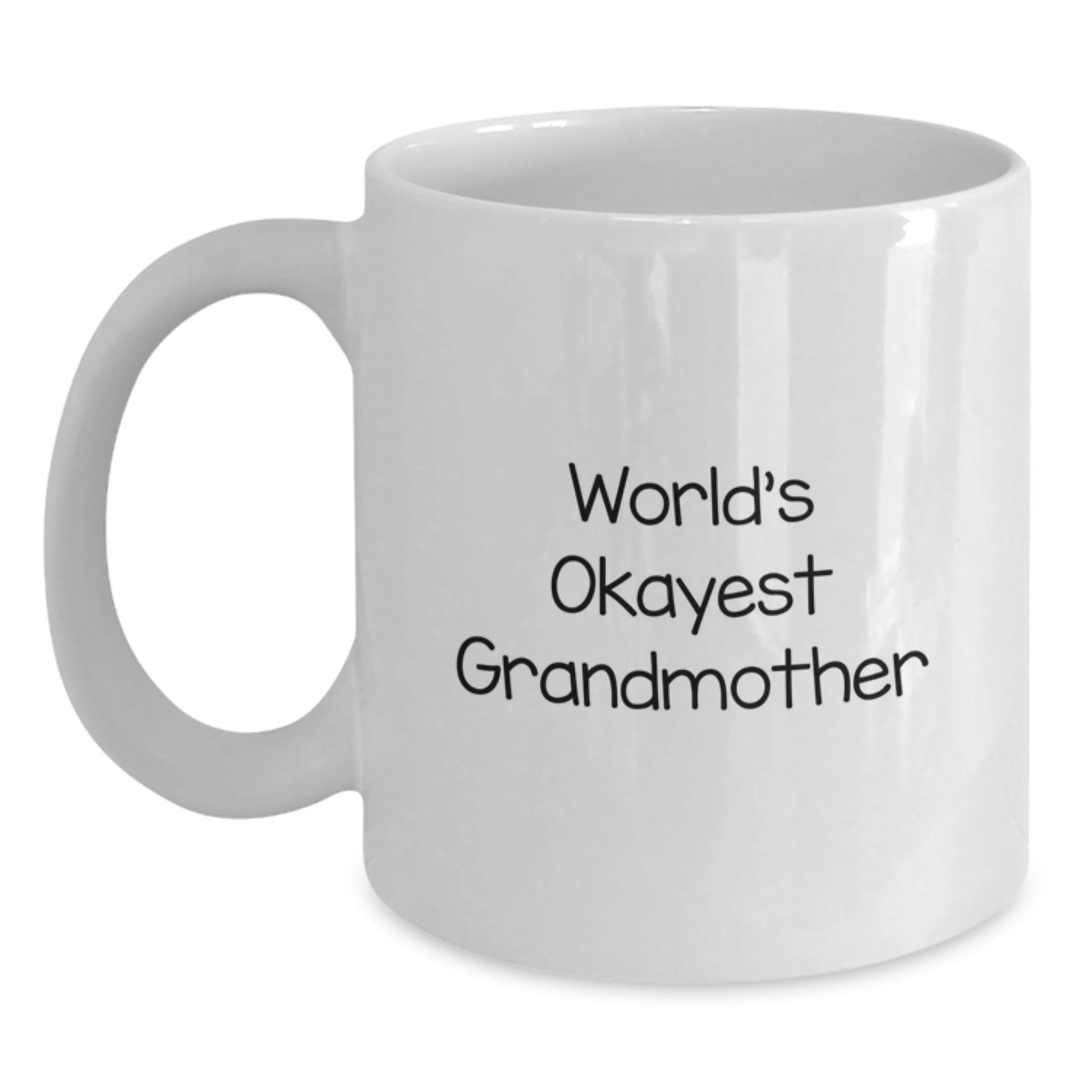 Grandmother Love Funny Gifts from Men to Grandmother for Christmas Unique Coffee Mug - Main