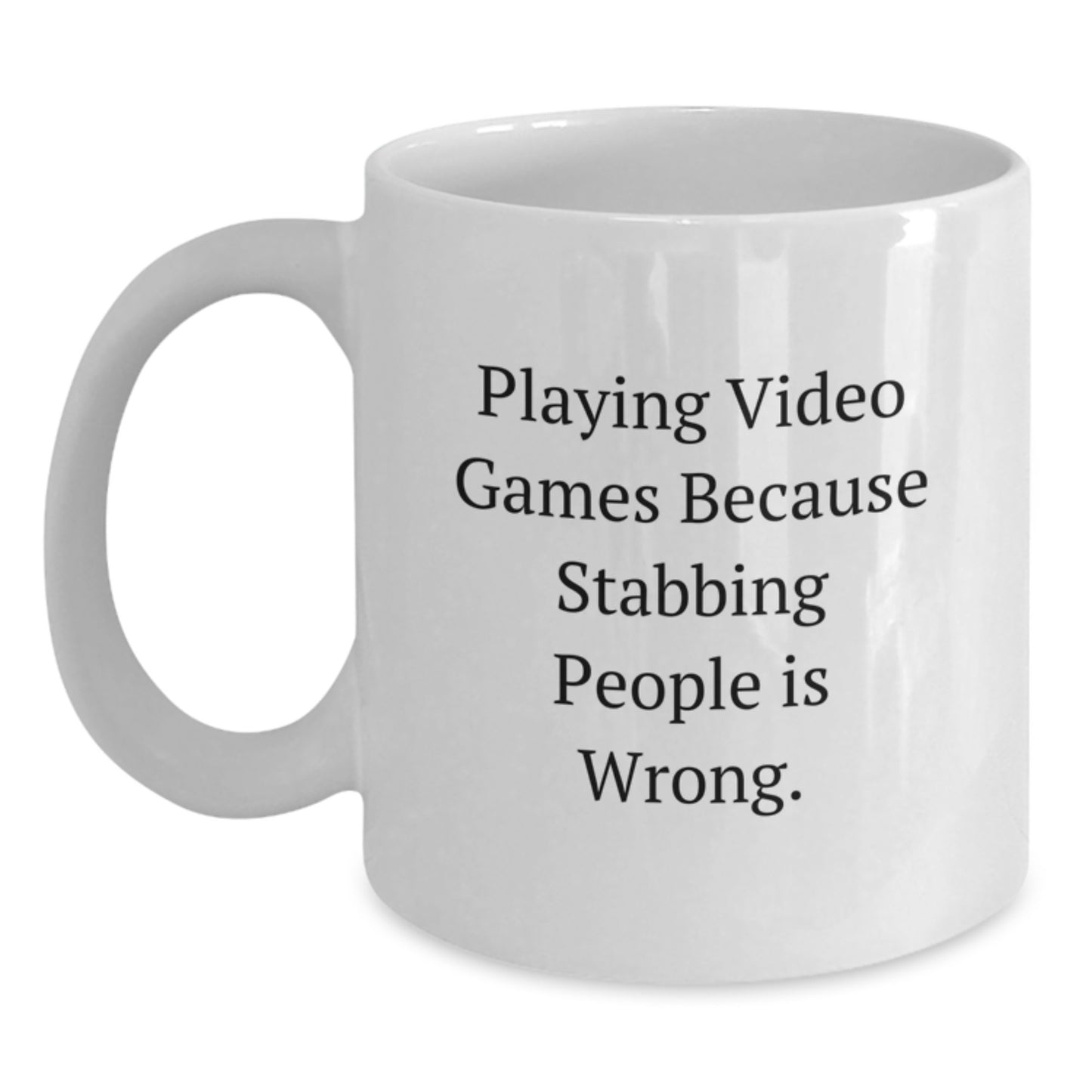 Funny Gifts for Playing Video Games Enthusiasts - White Coffee Mug - Gifts from Friends and Family, Perfect for Christmas Unique Gifts - Main
