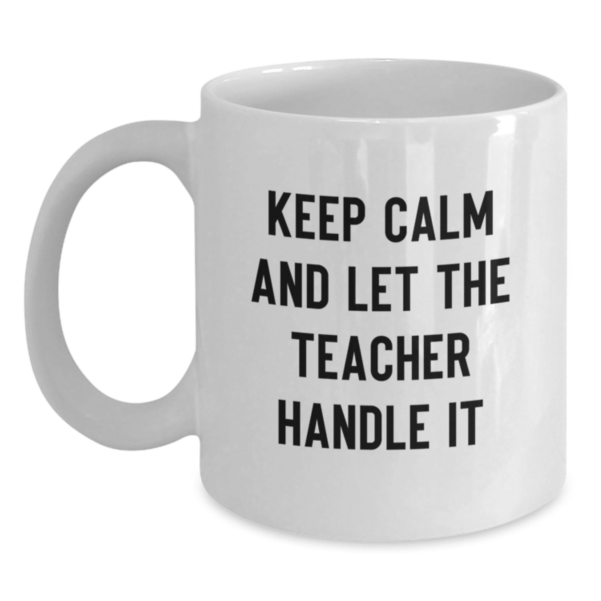 Funny Teacher Gifts from Friends for Christmas Unique Mug - Main