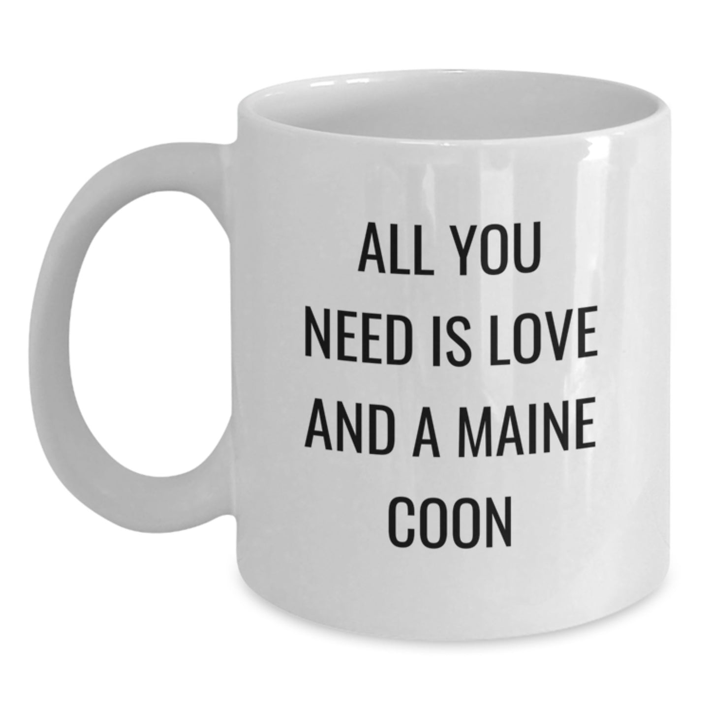 Maine Coon Cat Lovers Funny Quote Gifts from Family to Friends for Christmas Unique - Main