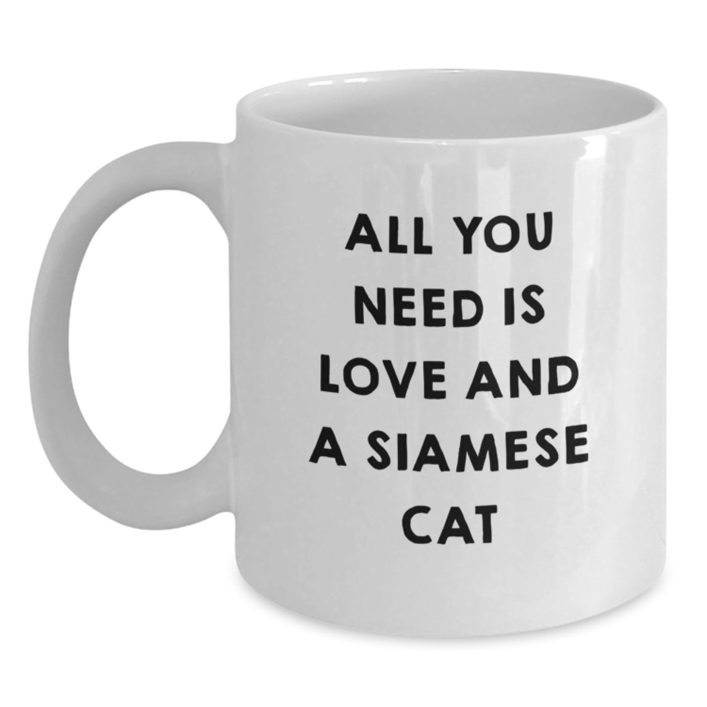 Funny Siamese Cat Gifts from Men to Women Friends Family on Christmas Unique Mugs - Main