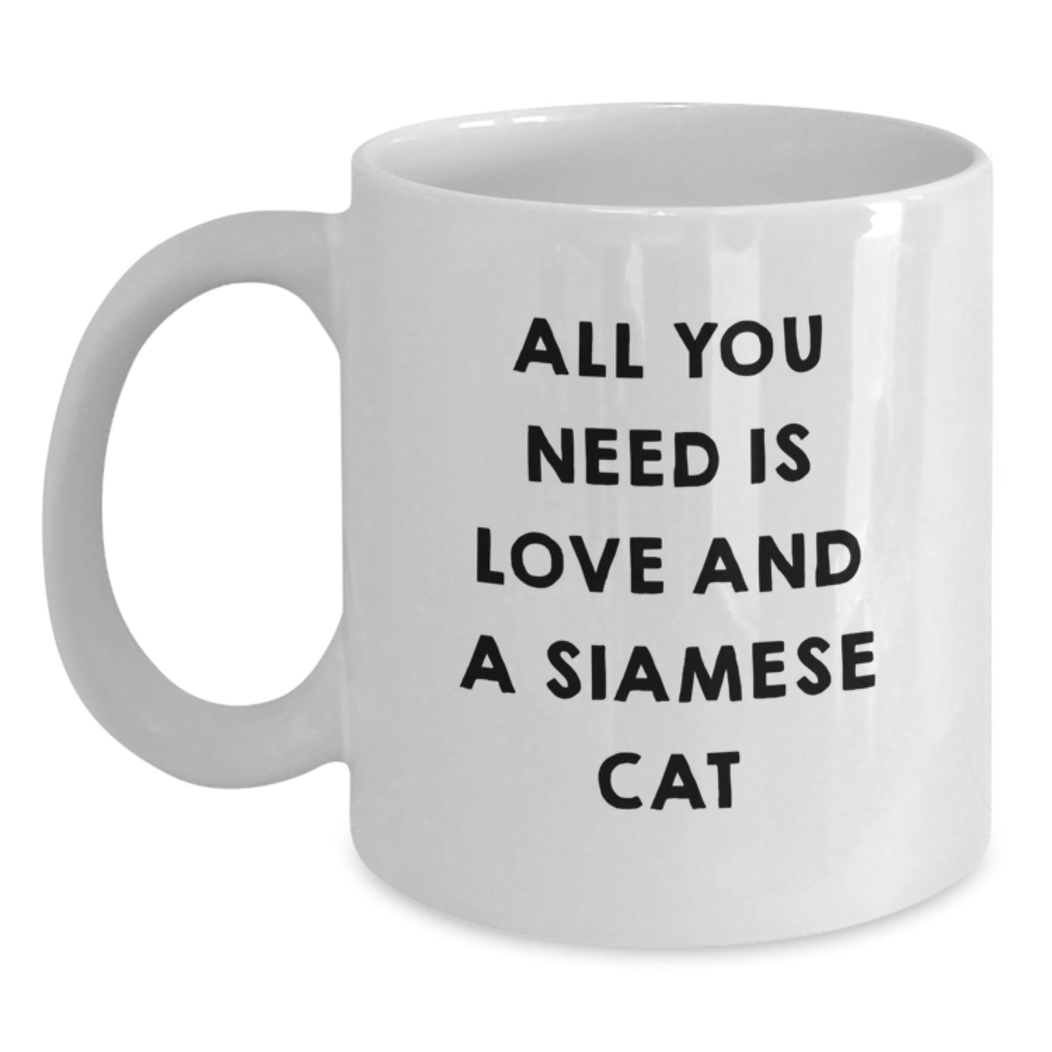 Funny Siamese Cat Gifts from Men to Women Friends Family on Christmas Unique Mugs - Main