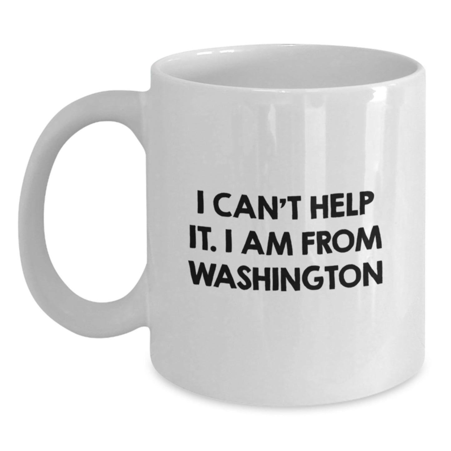 Washington State Gifts from Friends, Funny Coffee Mugs for Washington Lovers, Birthday Unique Gifts for Her Him - Main