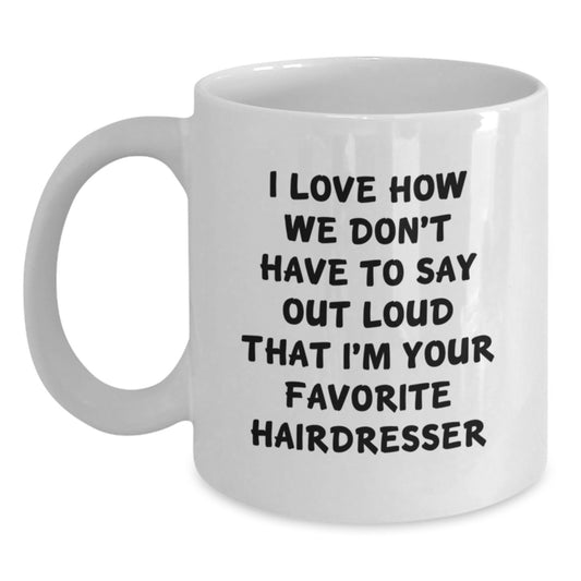 Funny Hairdresser Gifts from Friends, Women, Men, Family to Favorite Hairdresser on Christmas Unique Gifts - Main