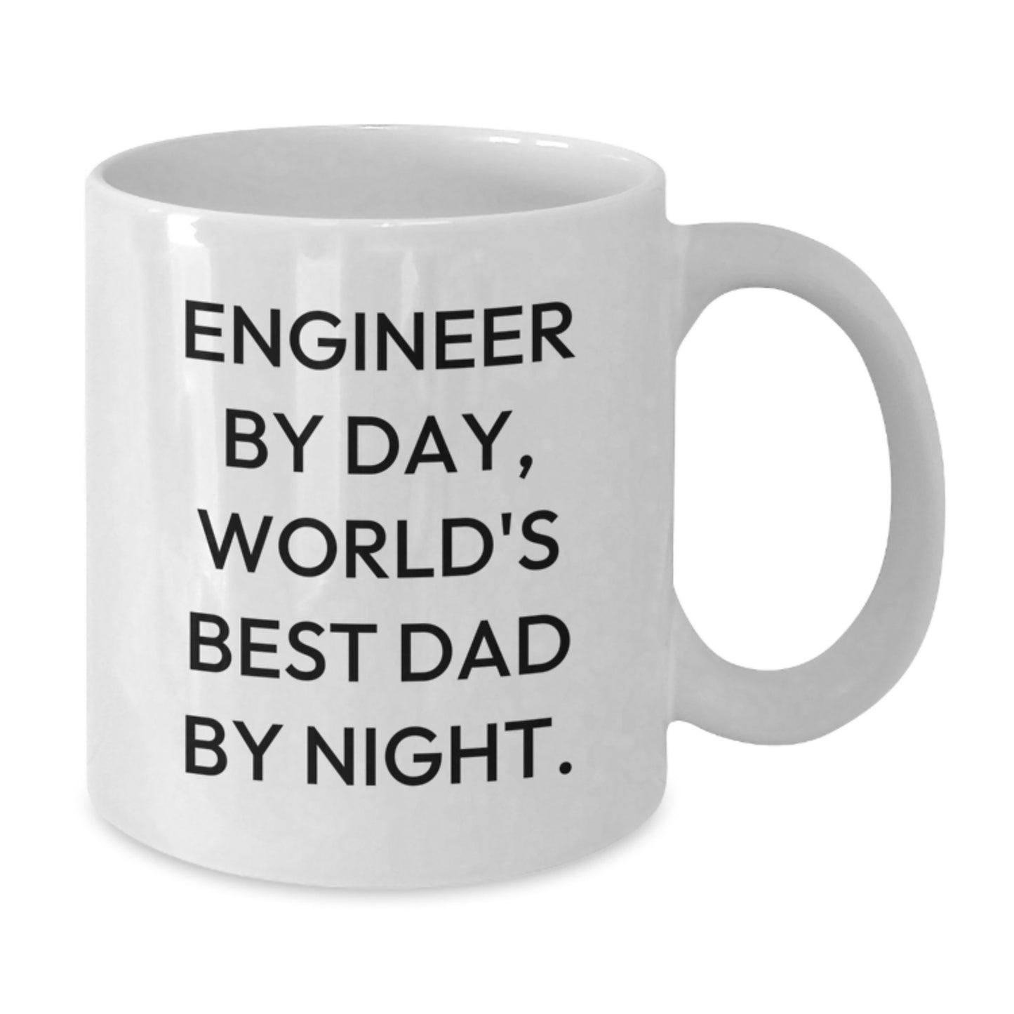 Funny Engineer Gifts from Dad for Christmas Unique Gifts for Engineer, Funny Coffee Mug, Engineer White Coffee Mug - Additional