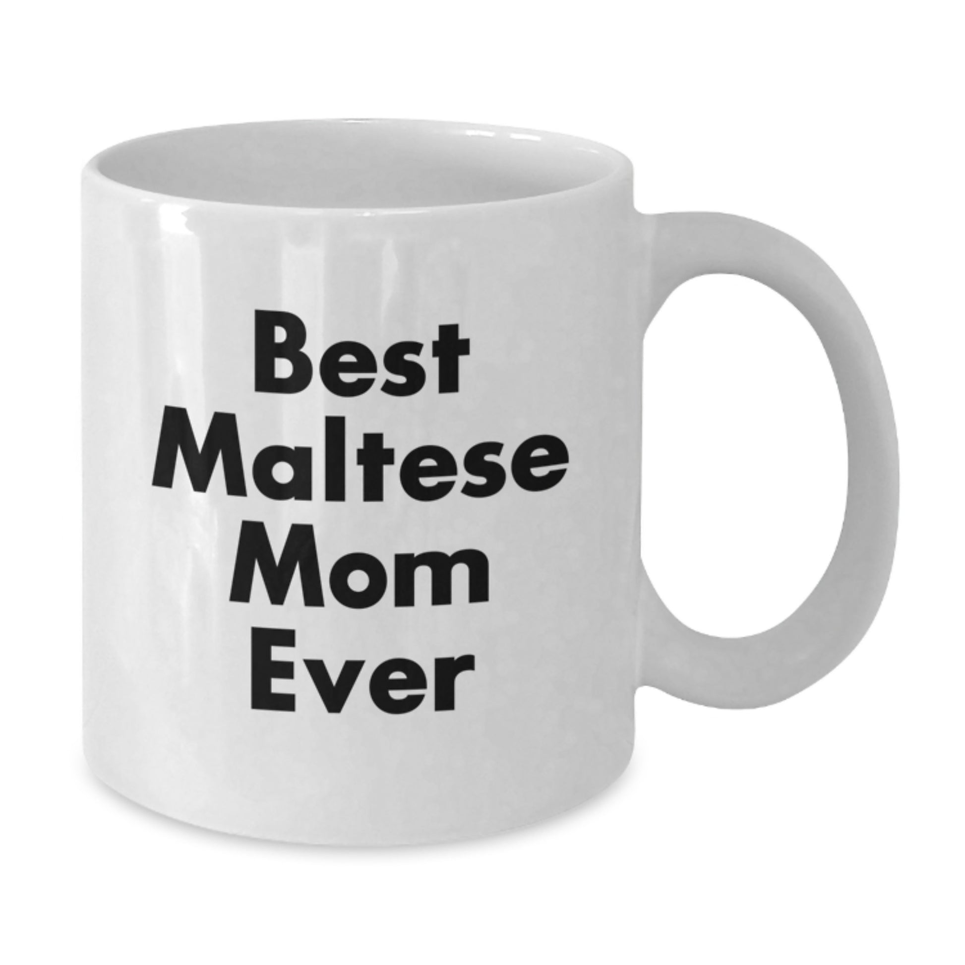 Funny Maltese Dog Mom Gifts from Friends for Maltese Dog Lovers - White Coffee Mug - Additional