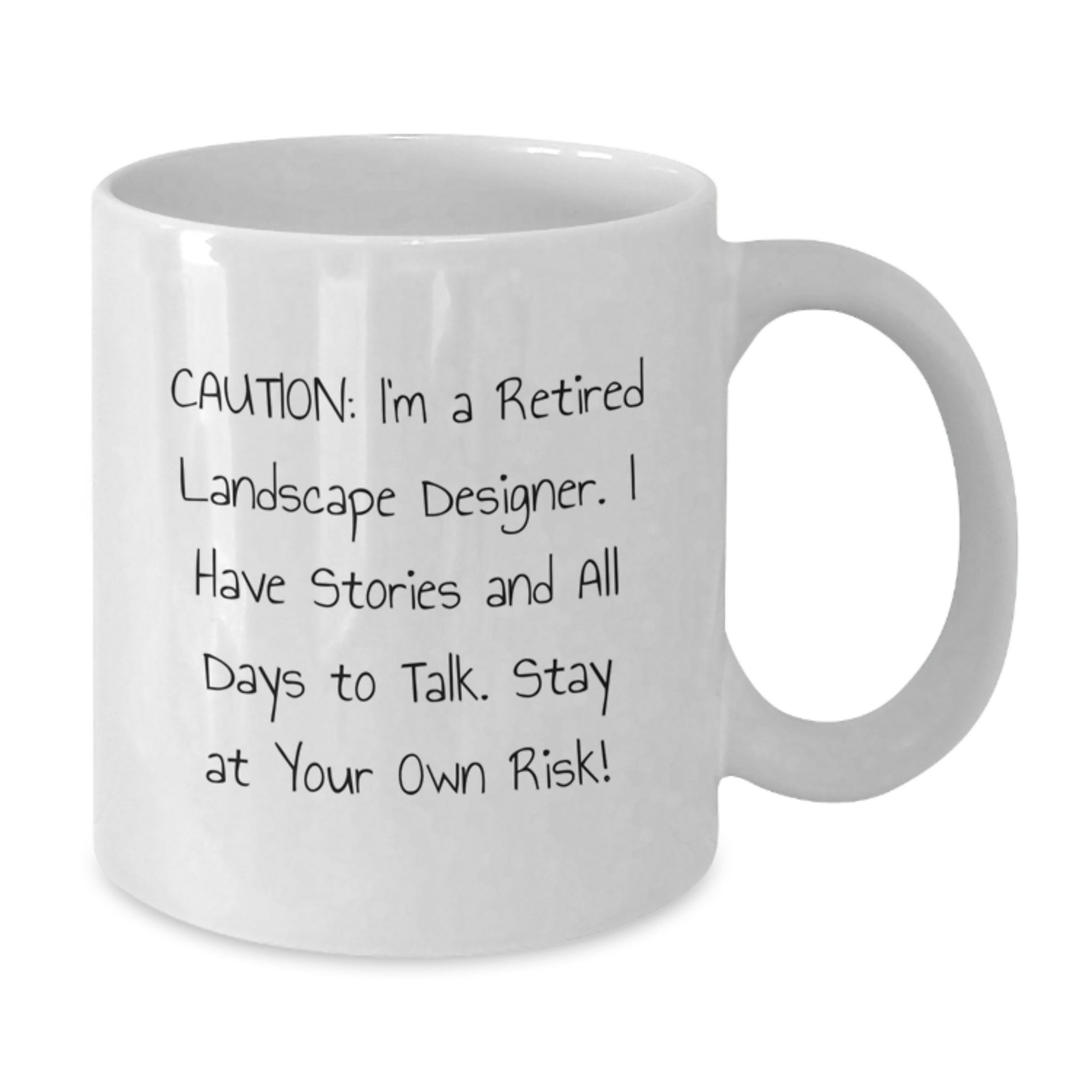 Landscape Designer Gifts, Funny Quote, White Coffee Mug, Birthday Unique Gifts from Family to Friends, Carefully Handcrafted for Landscape Designer - Additional