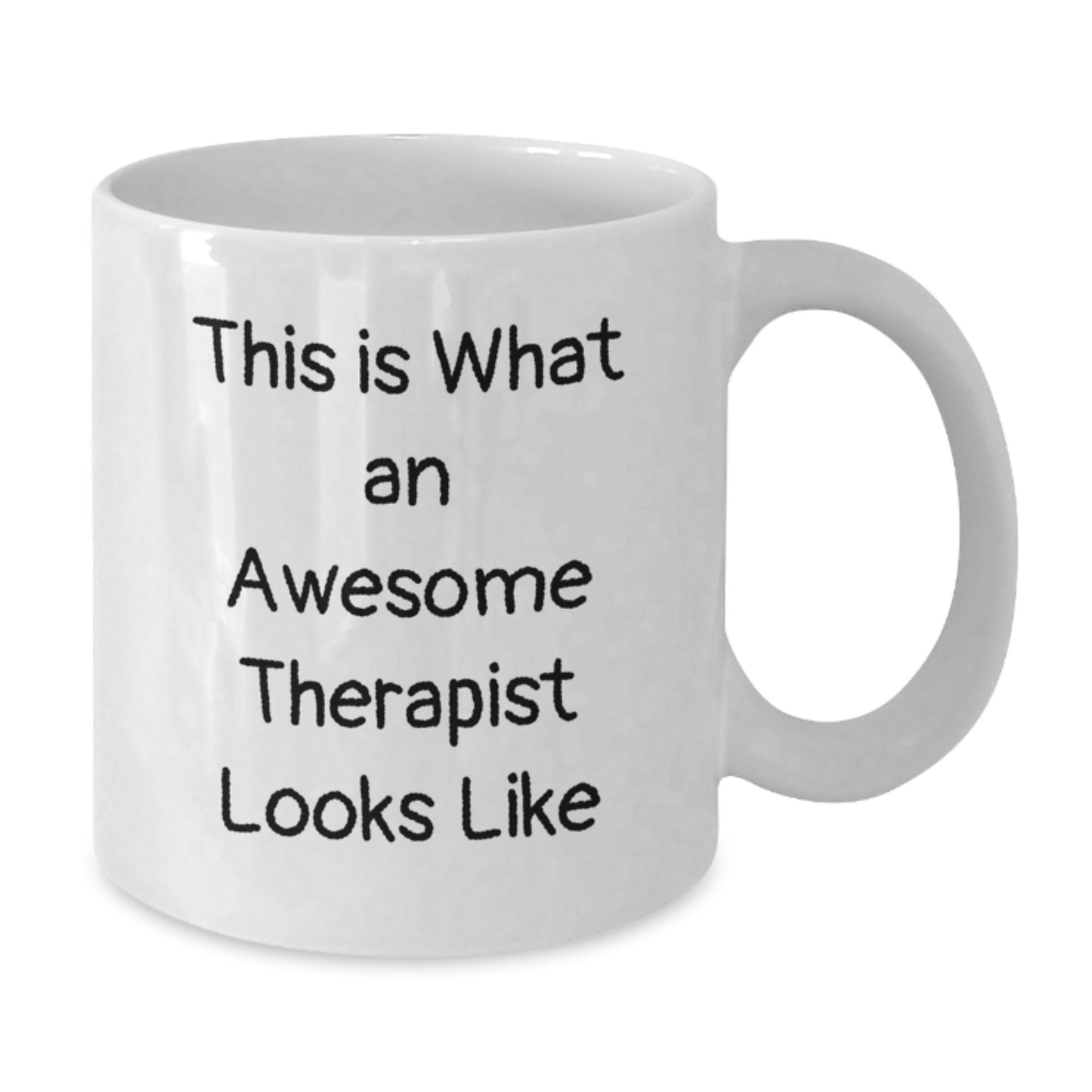 Funny Therapist Gifts from Men for Therapist White Coffee Mug - Christmas Unique Gifts - Additional