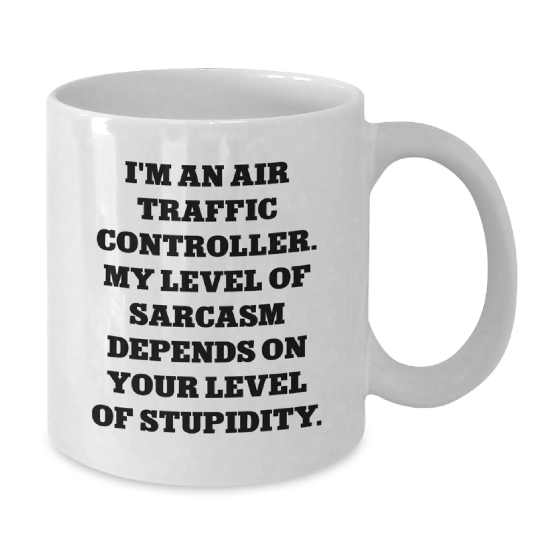 Funny Air Traffic Controller Mugs, Sarcastic Humor Gifts for Men from Coworkers, White Coffee Mug for Birthday Unique Gifts - Additional
