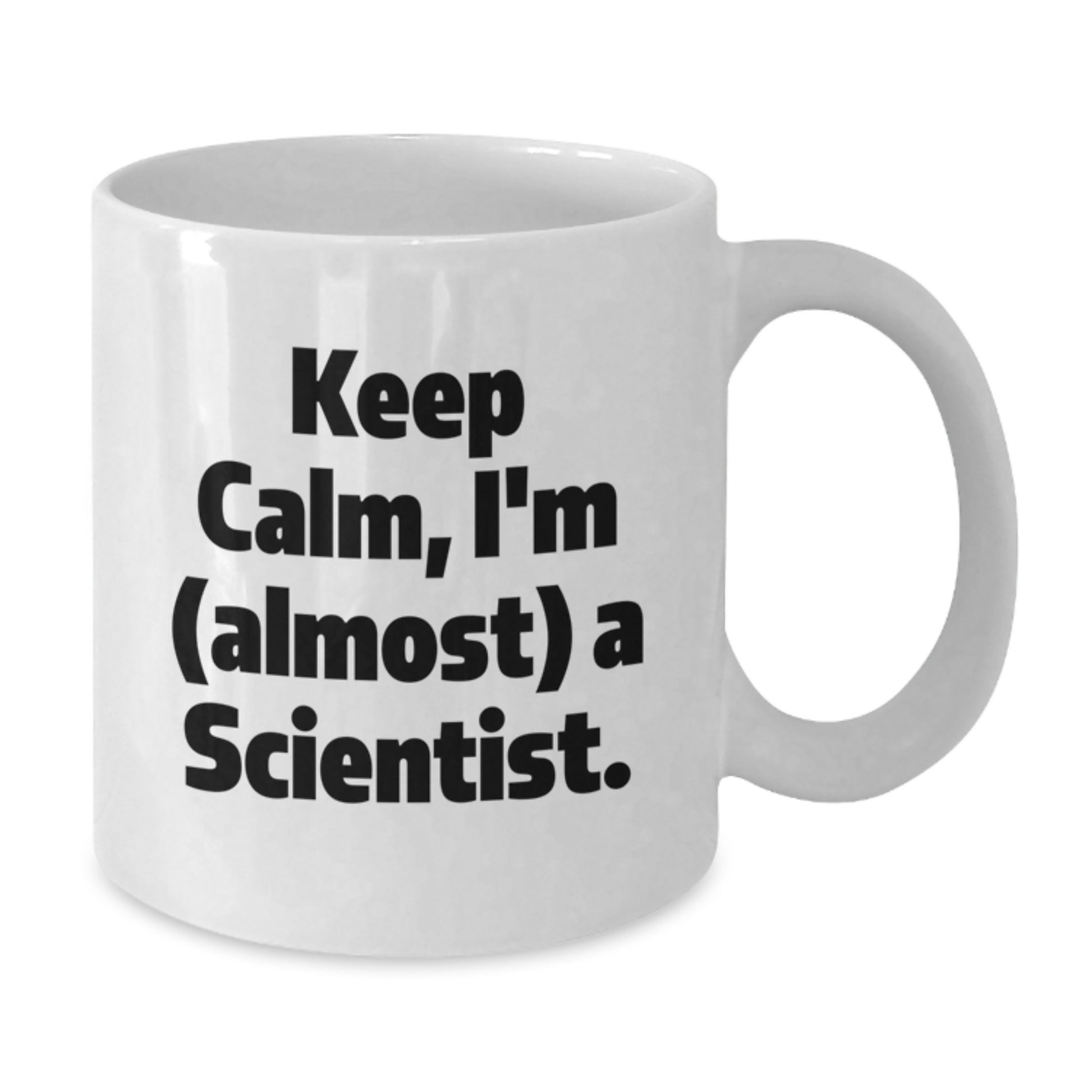Funny Scientist White Coffee Mug Gifts from Friends for Christmas Unique Presents for Him - Additional